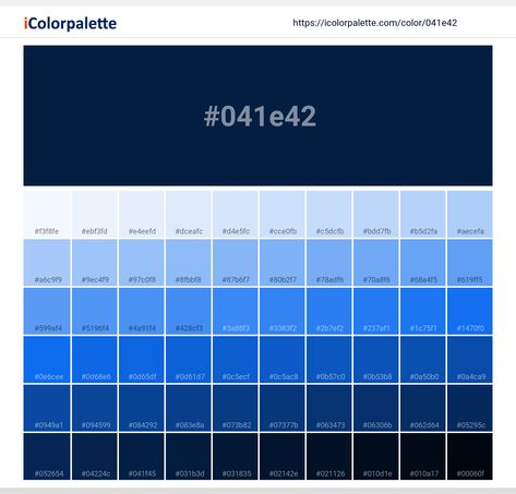 Dark Blue Hex Code, Blue Color Hex, Grey Colour Chart, Pantone Color Book, Blue Hex Code, Space Information, Color Names Chart, Pantone Color Chart, Rgb Color Codes