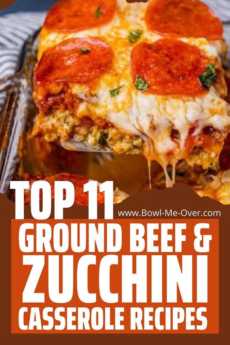 Ground Beef And Zucchini Recipes For Dinner, Loaded Zucchini Casserole, Ground Beef And Zucchini Recipes Easy Dinners, Ground Beef And Veggie Meals, Ground Beef And Zucchini Recipes Pasta, Zucchini Recipes With Ground Beef, Hamburger And Zucchini Recipes, Hamburger Zucchini Casserole, Zucchini Ground Beef Recipes