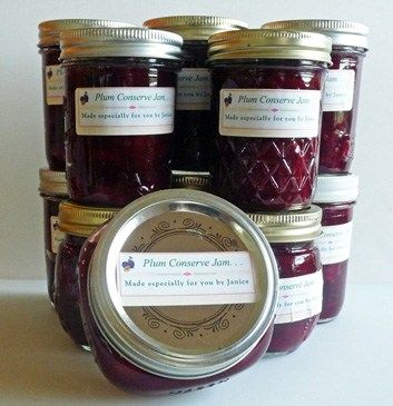 Plum Conserve Recipe, Apples For Canning, Recipes For Rhubarb, Sliced Oranges, Preserving Foods, Rhubarb Recipes, Baked Brie, Easiest Apples, Edible Gifts