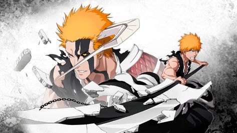 BBS TYBW Characters - Album on Imgur Ichigo Tybw, Bleach Brave Souls, Bleach Ichigo Bankai, Ichigo Bankai, Bleach Tattoo, Ichigo Kurosaki Wallpaper, Ichigo X Orihime, Poses Manga, Bleach Anime Ichigo