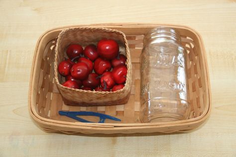 Montessori Shelves, Montessori Work, September Preschool, Montessori Trays, Tot Trays, Farm Theme Preschool, Montessori Shelf, Sensory Items, Apple Preschool