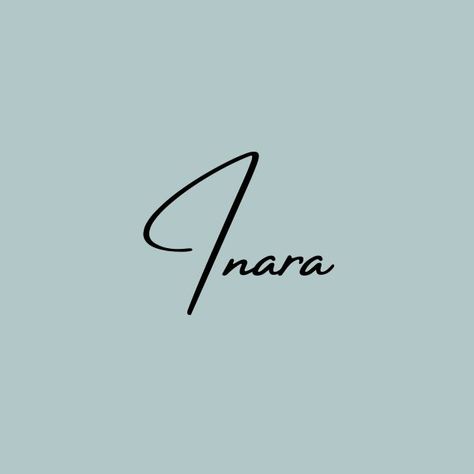 Inara Name, Logo Design Set, Black Background Wallpaper, Name Logo, Cool Names, Black Backgrounds, Logo Design, ? Logo, Black