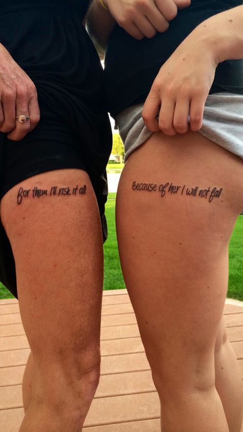 Matching Tattoos Bonus Mom, Mother And Daughter Tattoos Ideas, Sentimental Mom And Daughter Tattoos, Tattoos For Your Mother, Step Mom Daughter Tattoos, Mother Daughter Saying Tattoos, Mother Daughter Tattoos Sayings, Mom And Daughter Word Tattoos, Cute Simple Mother Daughter Tattoos