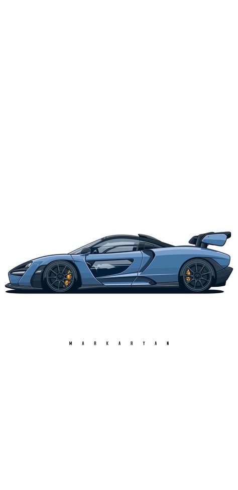 Anime Sports Car, Cool Car Drawings Wallpaper, Car Wallpaper Mclaren, Mclaren Senna Gtr Wallpaper, Markaryan Cars, Mclaren Wallpaper Iphone, Mclaren Senna Wallpaper, Mclaren Drawing, Mclaren Auto