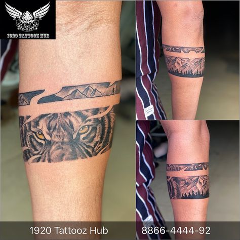 #Tattoo #Inked #TattooIdeas #TattooArt #TattooDesign #TattooInspiration #TattooArtist #TattoosOfInstagram #TattooLife #TattooCommunity #Tattooed #TattooLove #TattooedGirls #TattooedMen #TraditionalTattoo #NeoTraditionalTattoo #BlackworkTattoo #WatercolorTattoo #MinimalistTattoo #GeometricTattoo #1920tattoozhub #tattoobypankaj #tattoobypankajsharma #ahmedabad #8866444492 #gujarat #tattoo #unique Tiger Arm Band Tattoo Design, Tiger Arm Band Tattoo, Tiger Band Tattoo, Tiger Armband Tattoo, Unique Armband Tattoo, Braclet Tattoo, Leg Band Tattoos, Tiger Eyes Tattoo, Inside Of Arm Tattoo