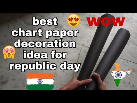 Republic Day chart making | Chart paper decoration ideas for school | republic day drawing - YouTube Republic Day Chart Ideas, Chart Paper Decoration, Chart Paper Decoration Ideas, Republic Day Drawing, Paper Decoration Ideas, Decoration Ideas For School, Chart Paper, Paper Decoration, Republic Day