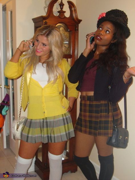 Clueless: Cher and Dion Dionne Clueless, Cher And Dionne, Clueless Cher, Costumes For Couples, Cher Horowitz, Homemade Costumes, Couples Photo, Costume Contest, Clueless