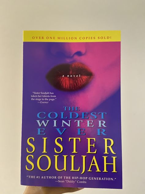 Coldest Winter Ever, Sister Souljah, Sister Souljah Books, The Coldest Winter Ever, Sean Diddy Combs, Ipad Iphone, Free Reading, One In A Million, Cold Winter