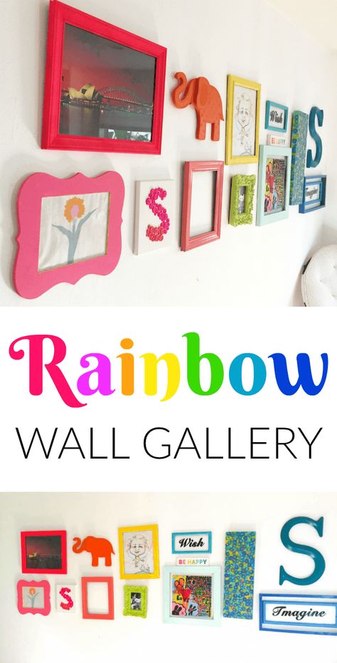 Rainbow Bathroom, Rainbow Room Kids, Rainbow Playroom, Rainbow Bedroom, Ideas Habitaciones, Kids Rooms Diy, Rainbow Room, Rainbow Nursery, Playroom Ideas