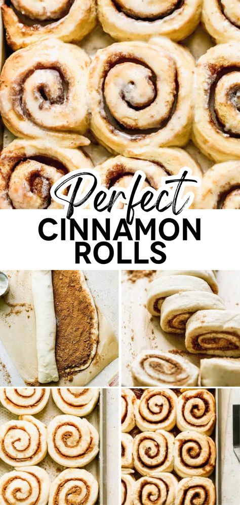 Cinnamon Rolls Bake, French Toast Cereal, Soft And Fluffy Cinnamon Rolls, Yeast Cinnamon Rolls, Fluffy Cinnamon Rolls, Homemade Cinnamon Rolls, Cinnamon Rolls Homemade, Sweet Recipes Desserts, Cinnamon Rolls Recipe