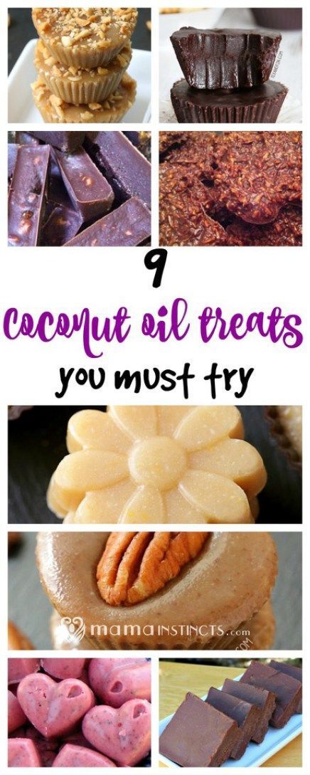 Try these delicious coconut oil treats. They're healthy, tasty and so easy to make that your kids can make them with you. Coconut Oil Treats, Coconut Treats, Heathly Recipes, Stocking Suffers, Fat Bomb Recipes, Gf Sweets, Raw Treats, Lactose Intolerance, Coconut Oil Recipes