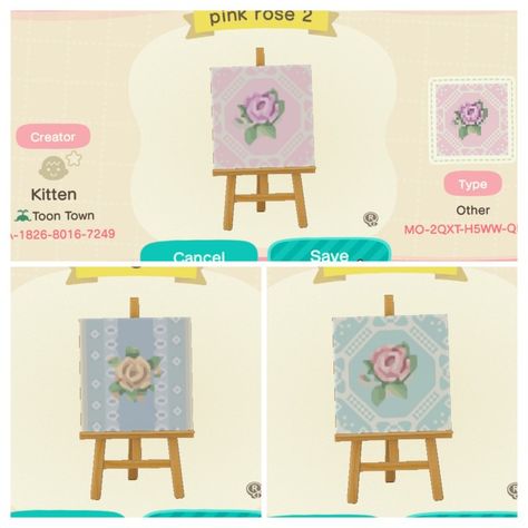 Acnh Princesscore, Acnh Flora, Ac Decoration, Pink Cottagecore, Pink Island, City Island, Acnh Designs, Acnh Codes, Qr Codes Animal Crossing