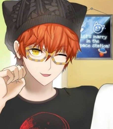 Mystic Messenger Icons, Seven Mystic Messenger, Mystic Messenger Game, Messenger Games, Saeyoung Choi, Mystic Messenger Fanart, Mystic Messenger 707, 90s Wallpaper, Cute Notes