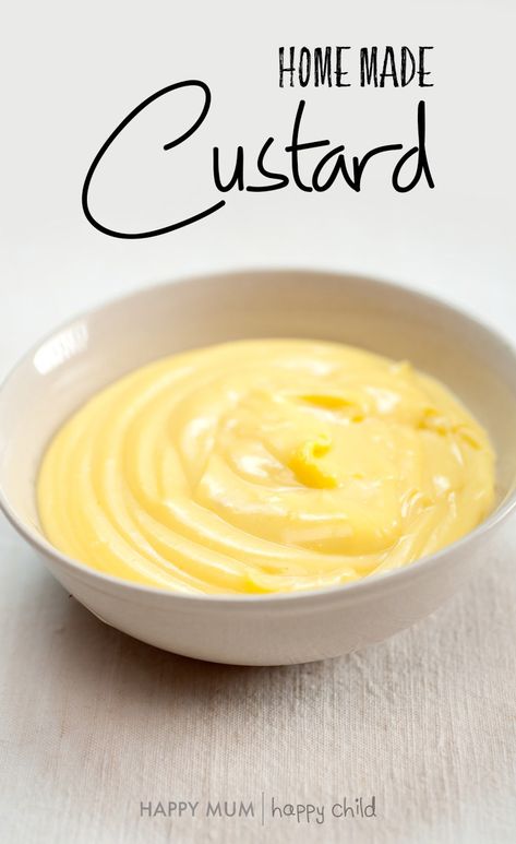 Vanilla Custard Recipe Easy, Easy Custard Recipe Simple, Custard Recipe With Custard Powder, Vla Recipe, Cooked Custard Recipe, Corn Custard Recipe, Pudding From Scratch Recipe, Egg Custard Pudding, No Bake Custard