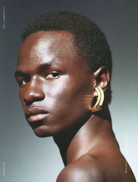 Dust Magazine, Black Male Models, Model Face, Beauty Shots, Black Boys, Black Culture, Male Face, Photography Inspo, Art Reference Photos