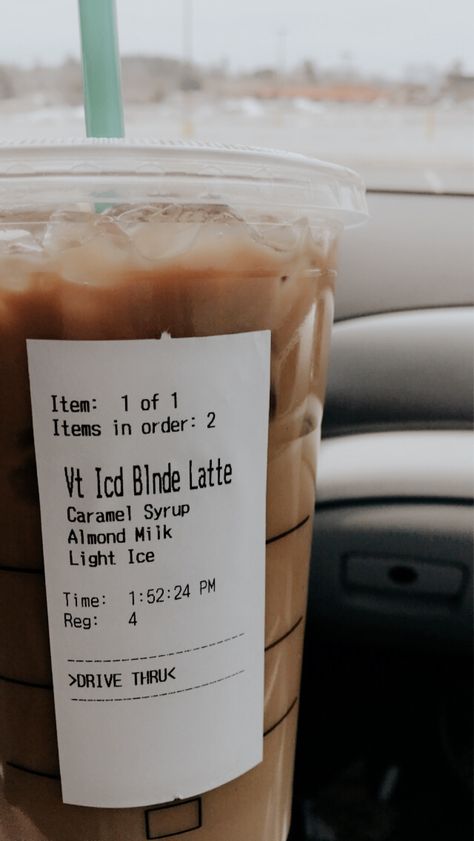 Dairy Free Starbucks Drinks, The Best Starbucks Drinks, Dairy Free Starbucks, Caramel Iced Latte, Almond Milk Drinks, Free Starbucks Drinks, Vegan Starbucks, Best Starbucks Drinks, Starbucks Drink Ideas