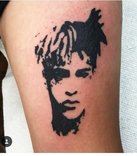 Tribute Tattoo, Tattoos Leg, Jahseh Onfroy, Tattoos Cute, Tribute Tattoos, Fan Tattoo, Anime Tattoo, Arm Band Tattoo, Cute Tattoos For Women