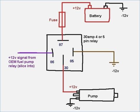 50 Fresh 12 Volt Relay Wiring Diagram- A run relay is used in the automotive industry to restrict and change the flow of electricity to various electrical parts inside the automobile. They allow a little circuit to run a superior flow circuit using an electromagnet to manage the flow of electricity inside the circuit. They are usually labeled and identified on the integrate box panel. 12v Fuse Diagram Wiring Diagrams Show12v Fuse Diagram Wiring Diagrams ShowA run relay helps to prevent wires fro Relay Wiring Diagram, Trailer Light Wiring, Trailer Wiring Diagram, Motorcycle Wiring, Palio Fire, Basic Electrical Wiring, Electrical Circuit Diagram, Simple Circuit, Car Horn