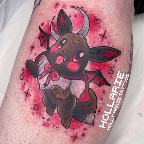 Eevee Tattoo, Gengar Tattoo, Boss Tattoo, Vampire Tattoo, Zombie Tattoos, Wife Tattoo, Food Tattoos, Grunge Tattoo, Scary Tattoos