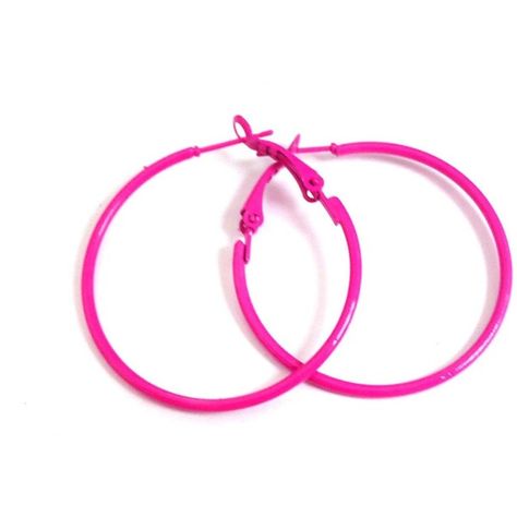 Hot Pink Jewelry, Hot Pink Bracelets, Pink Hoop Earrings, Jewelry Hoop Earrings, Hot Pink Earrings, Hello Kitty Jewelry, Very Simple Mehndi Designs, Jewelry Earring, Fashion Jewelry Sets