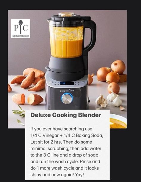 Blender Soup, Blender Smoothie, Pampered Chef Consultant, Best Smoothie, Pampered Chef Recipes, The Pampered Chef, Custom Choppers, Blender Recipes, Cooking Guide