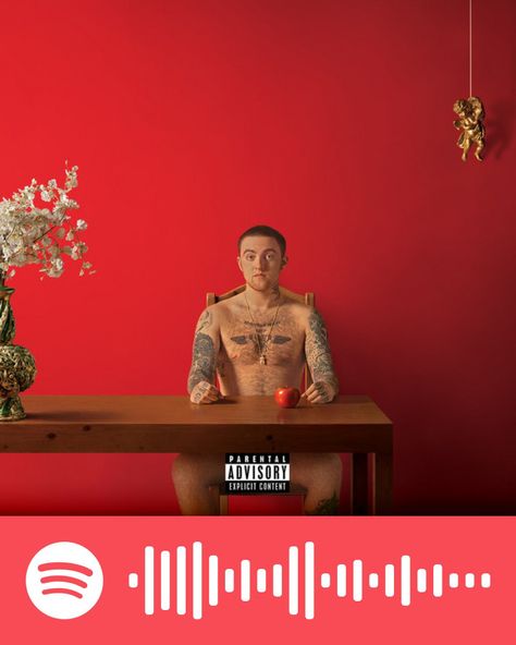 Spotify Poster, Mac Miller, Parental Advisory Explicit Content, Parental Advisory, The Mirror, Mac, Parenting, Mirror, Movie Posters