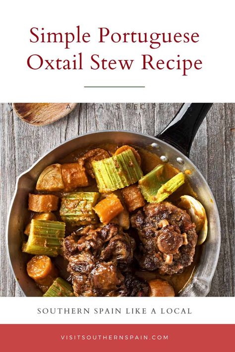 Are you looking for the Best Portuguese Oxtail Stew Recipe? Than this Portuguese oxtail stew recipe is exactly what you need. This traditional oxtail stew is packed with all the best flavours and it's a Spanish oxtail stew that's very protein-packed. Serve this Portuguese oxtail stew as dinner with a glass of Porto wine or as lunch. #PortugueseOxtailStew #spanishoxtailrecipes #oxtailstewrecipe #Portuguesestew Best Oxtail Stew Recipe, Oxtail Stew Recipe, Porto Wine, Piri Piri Sauce, Oxtail Soup, Oxtail Stew, Oxtail Recipes, Ragu Recipe, Stew Recipe