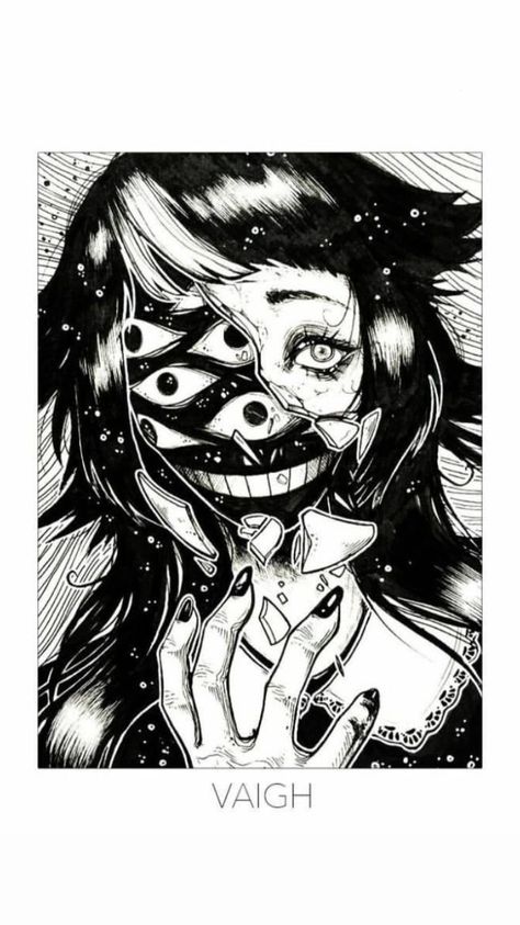 Nghệ Thuật Kinh Dị, Japanese Horror, Japon Illustration, 다크 판타지, Junji Ito, Dark Art Illustrations, Creepy Art, Arte Fantasy, Scary Art