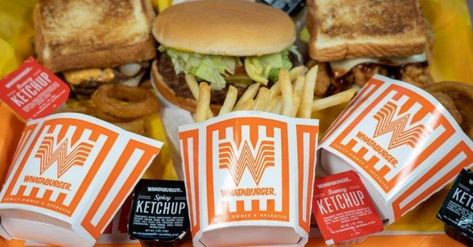 The Untold Truth Of Whataburger Krystal Restaurant, What A Burger, Spicy Ketchup, Honey Bbq Chicken, Fast Food Restaurants, Big Burgers, Spring Menu, Chicken And Biscuits, Secret Menu