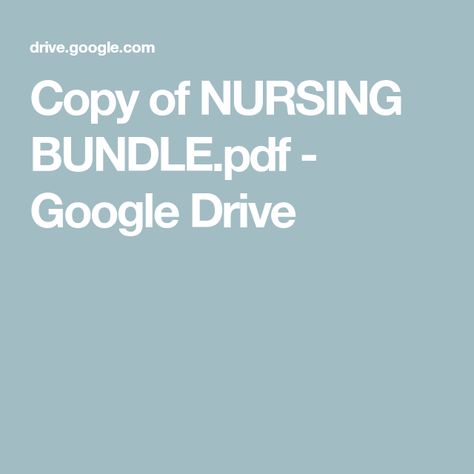 Copy of NURSING BUNDLE.pdf - Google Drive Nursing School Bundle Pdf Free, Fetal Monitoring Nursing, Nursing School Bundle, Nursing School Essential, Medical Student Study, Nursing School Notes, Student Studying, Medical Students, School Notes