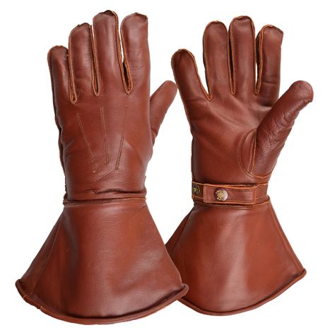 Driving Gloves Men, Leather Gauntlet, Gauntlet Gloves, Men's Gloves, Leather Motorcycle Gloves, 1940s Style, Riding Gloves, Motorcycle Riding, Car Driving