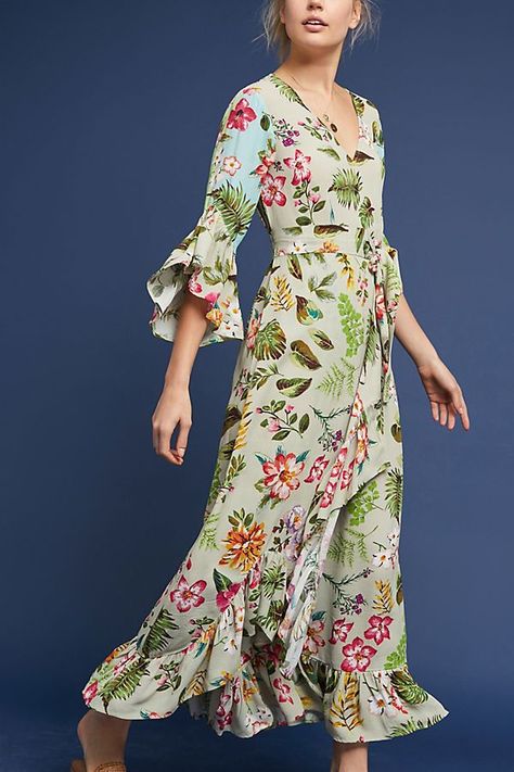 Floral Maxi Dress Outfit, Maxi Dress Outfit Summer, Mother Dresses, Maxi Dress Outfit, Summer 19, Designer Evening Dresses, Flamingo Party, Maxi Dress Wedding, Guest Dress