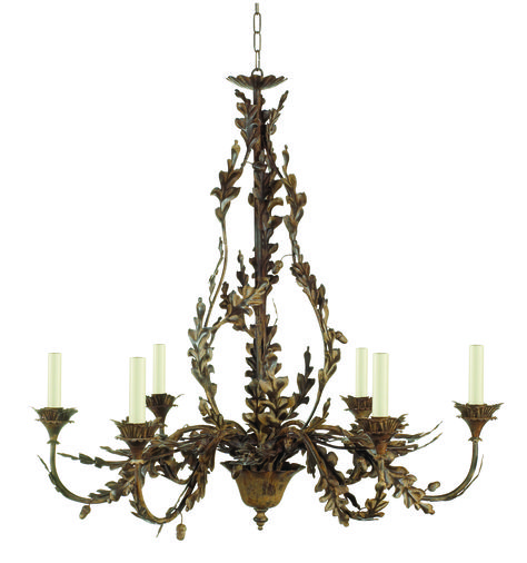 Oak Leaf and Acorn Chandelier - 6 Arm  Dia: 85cm x H: 80cm  Can be made to custom size  Available Finishes: Antique, Antique Green Acorn Chandelier, White Oak Tree, Lodge Ideas, Leaf Chandelier, New Victorian, Cottage Lighting, Antique Green, Antique Chandelier, Lake House Decor