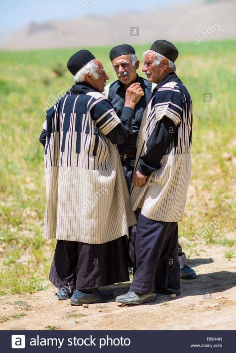 The Bakhtiari are a southwestern Iranian tribe and a subgroup of the Lurs.  / Chahar Mahal Bakhtiari Provine, Iran Stock Photo Tribes Man, Iran Culture, Iran Pictures, Persian Art Painting, First Animation, Persian Culture, Folk Dresses, Eastern Art, Photoshop Design