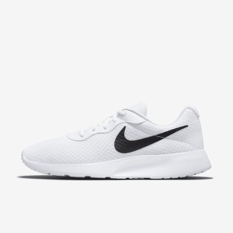 Forget the hype. The Nike Tanjun brings you simplicity at its best. Made with at least 20% recycled content by weight, no detail is overlooked on this one. Lightweight. Airy. Comfortable. This shoe is all you need. White Nike Tennis Shoes, Skor Sneakers Nike, Nike Training Shoes, Tenis Nike, Nike Tanjun, Baskets Nike, Nike Tennis Shoes, Shoes Sneakers Nike, Mens Athletic Shoes