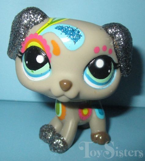 Lps Glitter Pets, Lps Dalmation, Shopkins Checklist, Lps Popular, Lps Customs, Lps Pets, Little Pet Shop Toys, Plastic Animals, Cool Nail Designs