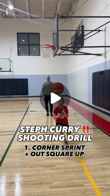 Mason Elite Basketball on Instagram: "6 Shot Steph Curry Shooting Drill working on Sprint Out Square Ups, Curl cuts, Fades, and Sprint Ins ‼️ Great way to get different foot workout options + different game shots each rep. Also a great conditioning drill to be able to make shots when tired 🔥 ‼️ @zaymason22" Steph Curry Shooting, Foot Workout, Basketball Shooting, Love Basketball, Basketball Drills, Love And Basketball, Steph Curry, Things To Do With Kids, Different Games