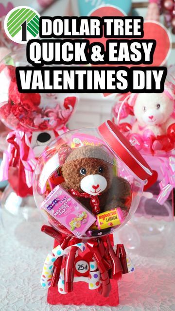 Bargain Bethany, Diy Valentine's Gifts For Kids, Cheap Valentines Gifts, Simple Valentines Gifts, Simple Valentines, Valentine Gift Baskets, Valentines Surprise, Valentine's Day Gift Baskets, Galentines Gifts