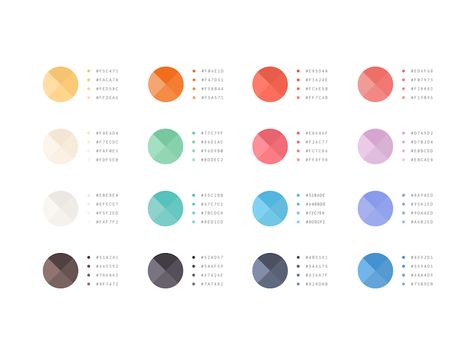 Expanded the original Headspace color palette from one to four shades per hue for the New Headspace. It's helped us achieve subtle patterns and depth through shading. Ui Design Principles, Flat Color Palette, Ui Color, Colour Swatches, Color Design Inspiration, House Color Palettes, Theme Color, Color Palate, Color Palette Design