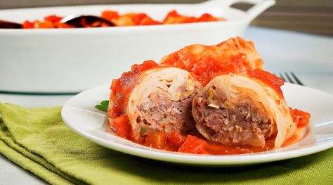 Stuffed Cabbage Rolls — Moomaw's Kitchen Best Cabbage Rolls Recipe, Stuffed Cabbage Recipe, Polish Stuffed Cabbage, Weight Watchers Dinner, Stuffed Cabbage Rolls, Cooking Wild Rice, Cabbage Rolls Recipe, Cabbage Recipe, Stuffed Cabbage