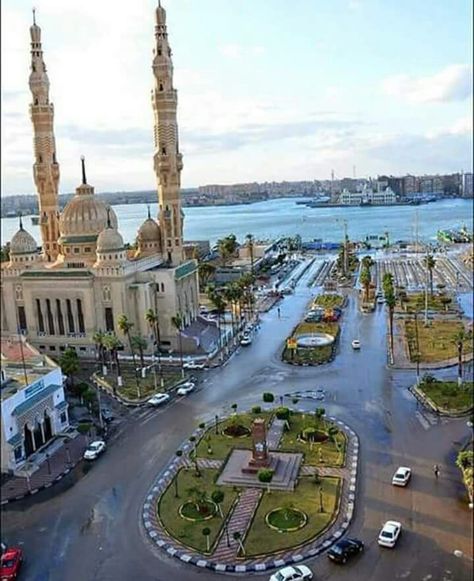 Port Said, Egypt Port Said Egypt, Portsaid City, Egypt Cities, Egyptian City, Islamic Civilization, Places In Egypt, Suez Canal, Nile Cruise, Port Said