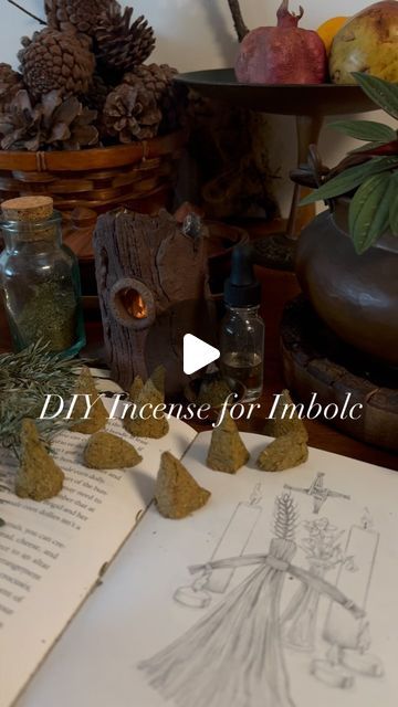 Diy Incense Cones, Marshmallow Root, Homemade Holiday, Incense Cones, Incense Sticks, Nature Crafts, Yule, Cinnamon Rolls, Craft Tutorials