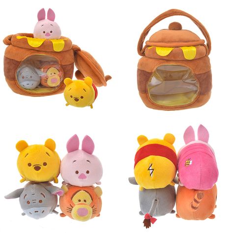 Winnie The Pooh Things, Winnie The Pooh Stuff, Tsum Tsum Plush, Pooh Plush, Piglet Eeyore, Disney Store Japan, Winnie The Pooh Piglet, Winnie The Pooh And Friends, Winnie The Pooh Nursery