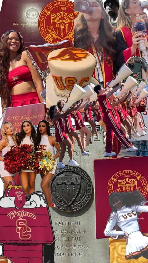 Usc College, High School Books, College Vision Board, Dream Collage, California Baby, Vision Board Photos, College Aesthetic, Dream College, Dream School