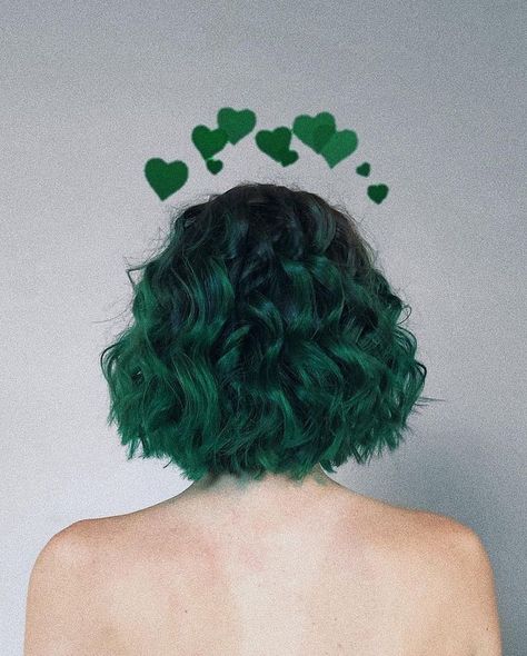 Short Layered Haircuts, Flower Girl Hairstyles, Short Hair Color, Grunge Hair, Green Hair, Ombre Hair, Pretty Hairstyles, Hair Goals, Hair Tutorial