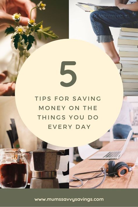 5 Tips for Saving Money On the Things You Do Every Day - Emma and 3 Saves | Simple money saving tips for when you are living on a budget. Ideas for changes you can make for thrifty living and work towards achieving financial freedom Budget Planer, Perfectionism, Managing Your Money, Reading Plan, Marketing Online, New Testament, Finance Tips, Money Tips, Money Saving Tips