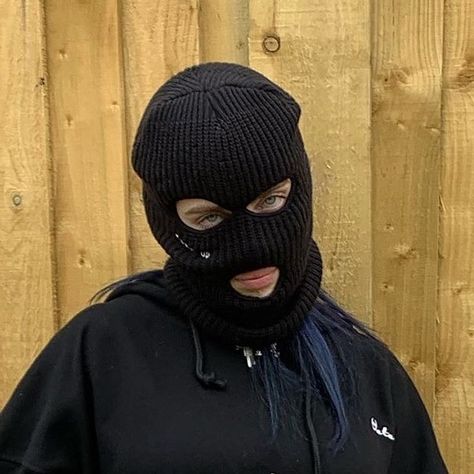 Thief Mask, Face Mask Aesthetic, Gangster Girl, Ski Mask, Billie Eilish, Mask