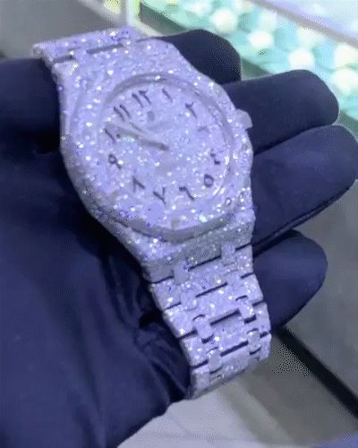 Ap Watch, Iced Out Watch, Rhinestone Watches, Expensive Jewelry Luxury, Amazing Watches, Dope Jewelry, Expensive Jewelry, Silver Crystal, Girly Jewelry