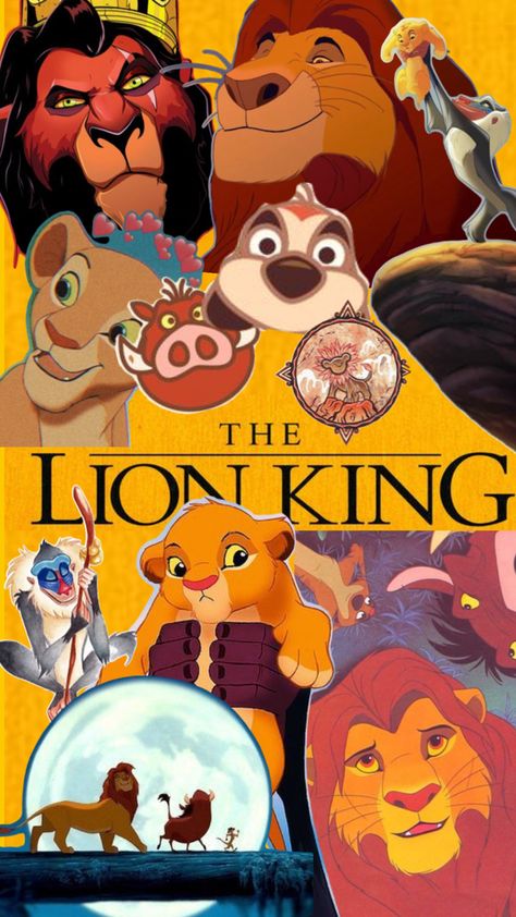 Collage Wall, The Lion King, Art Collage Wall, The Lion, Art Collage, Lion King, Wall Collage, Collage Art, Lion