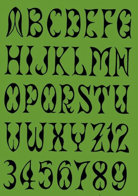 Funky Fonts, Design Alphabet, Font Love, Gothic Fonts, Typography Alphabet, Typeface Font, Lettering Alphabet Fonts, Lettering Styles, Design Fonts